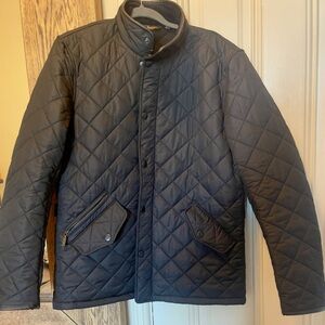 Barbour Men's Powell Quilted Jacket Black, M